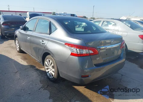 2015 Nissan Sentra S from USA, damaged, VIN 3N1AB7AP6FY314479